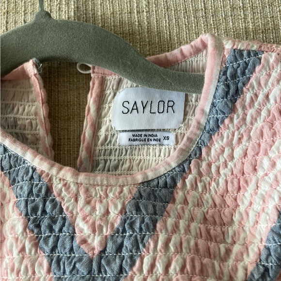 NWT Saylor Alanna Striped Fit & Flare Dress - size XS - Picture 6 of 7
